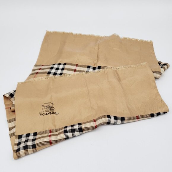 Burberry Vintage Silk Classic Scarf 20-110325 - Picture 6 of 8